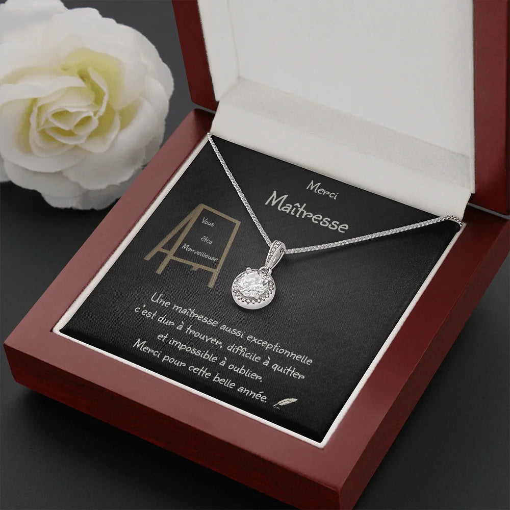 Cadeau Pour Maîtresse - Pendentif Avec Message De Remerciement Jewelry
