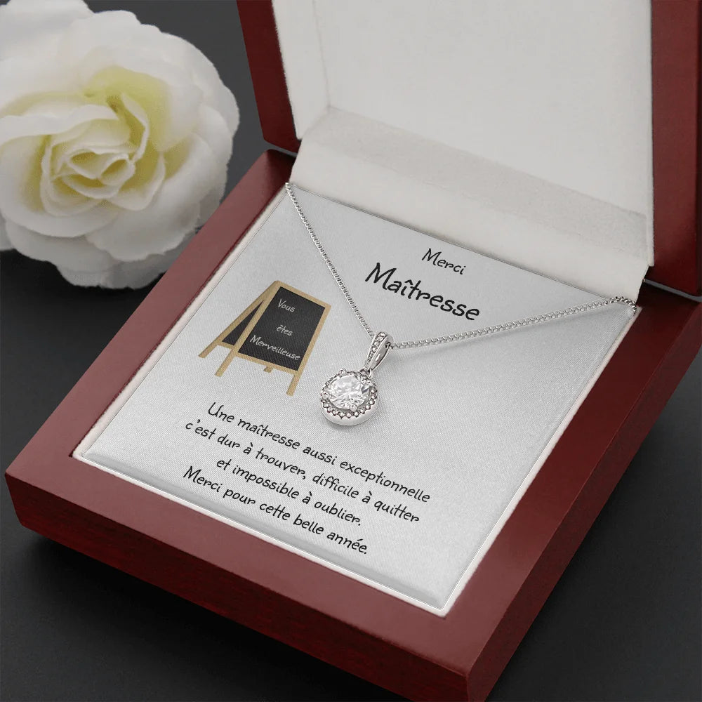 Cadeau Pour Maîtresse - Pendentif Avec Message De Remerciement Jewelry