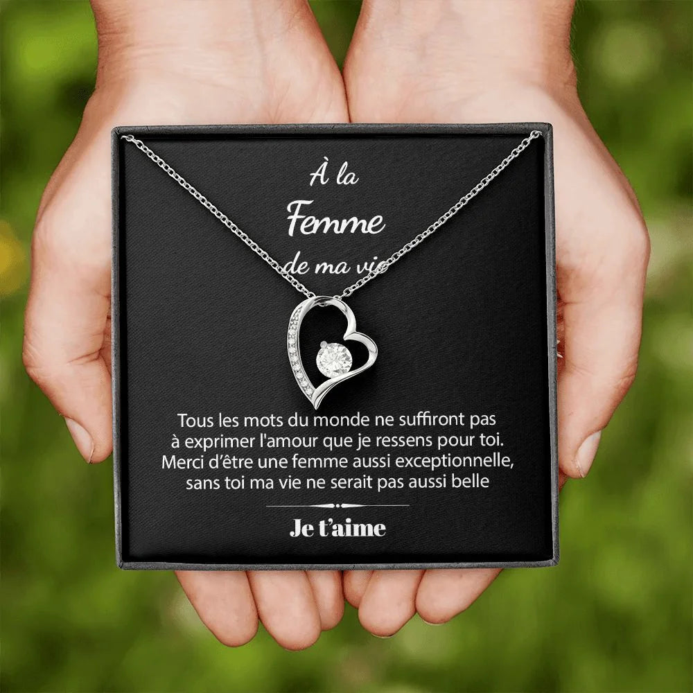 Coffret Collier Amour Eternel - Cadeau Pour Une Femme Exceptionnelle Jewelry