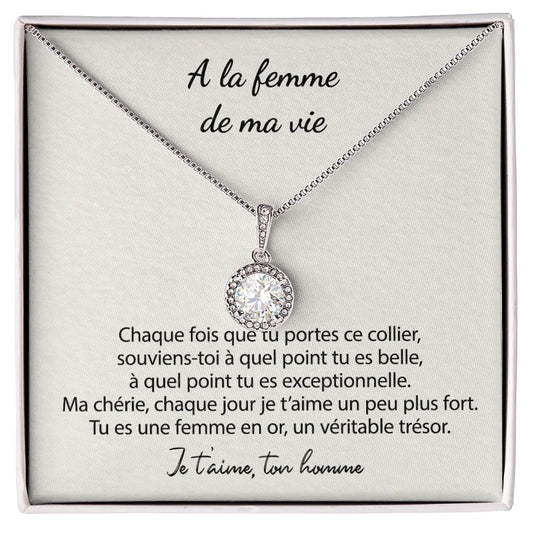 Collier Amour Eternel - Pour Ma Femme Mon Trésor Jewelry